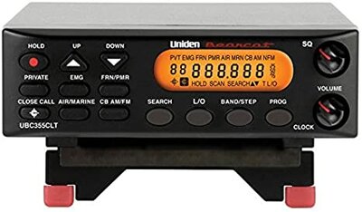 Uniden Bearcat UBC-355CLT 300 Kanalen 25-960 Mhz FM/AM 