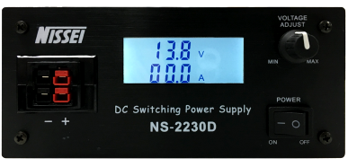 Nissei NS-2230D Voeding 9-15 volt 28A - 30A Max