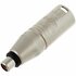 NEUTRIK NA2MPMF ADAPTER XLR MALE NAAR RCA FEMALE_